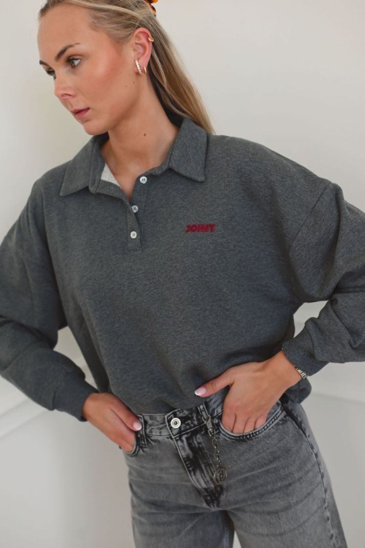 MELLIE JERSEY GREY GREY GRIJS