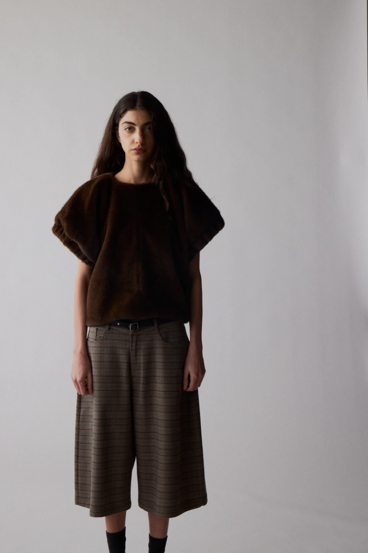CARLIE RUIT BROWN CHECK