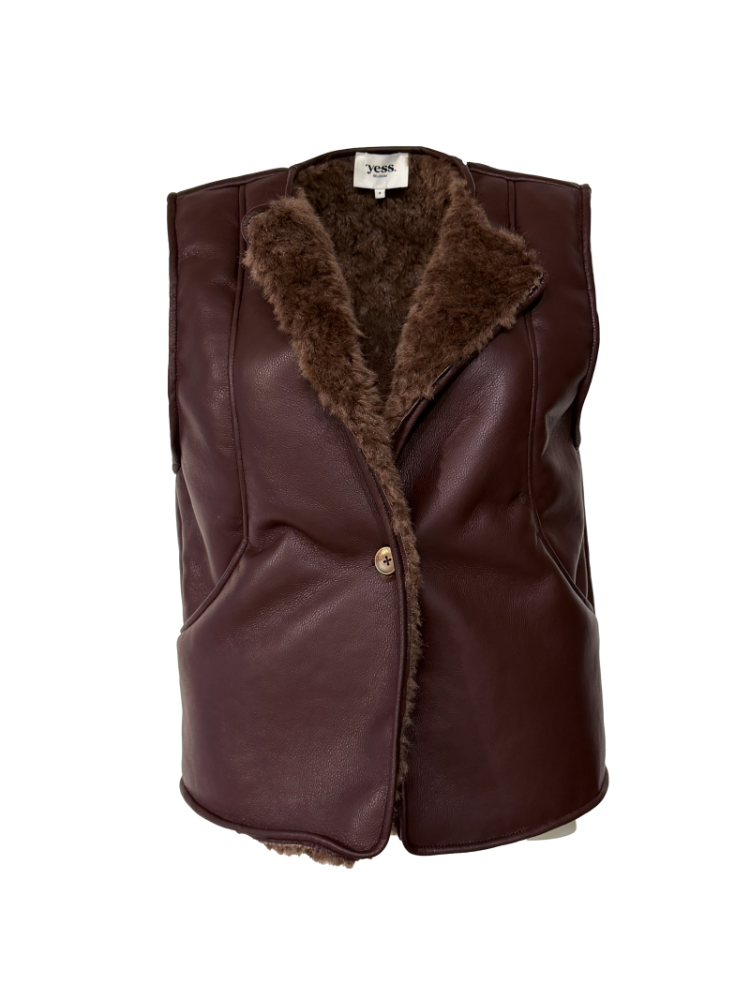 GILETTO BURGUNDY BURGUNDY
