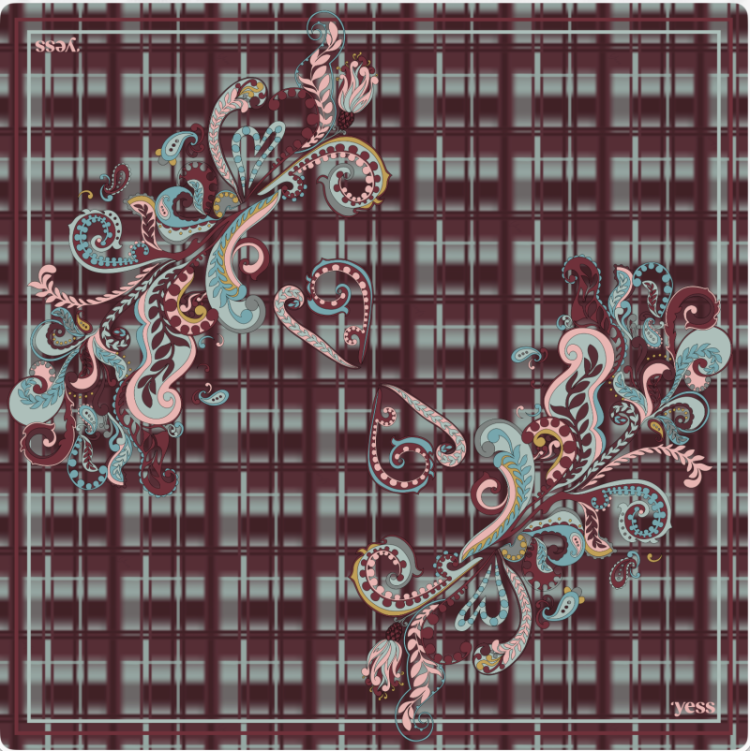 ALEX PAILSEY CHECK PAISLEY