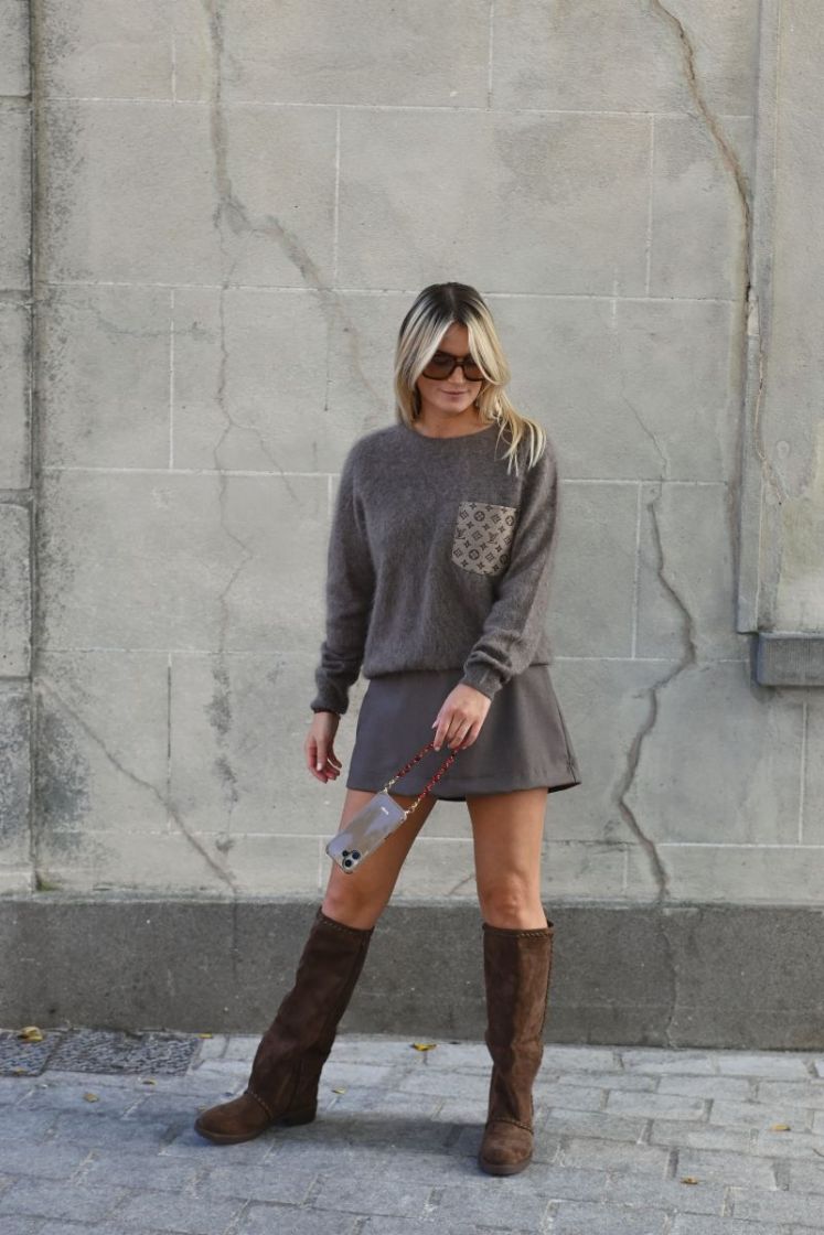 CASHMERE TRUI Beige Louis Vui